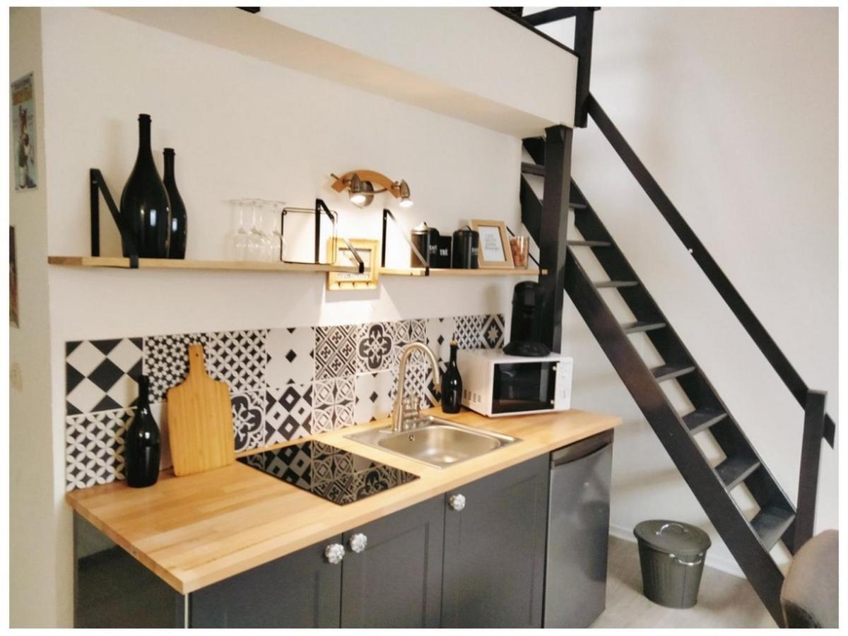 Studio Champagne Apartment แร็งส์ ภายนอก รูปภาพ