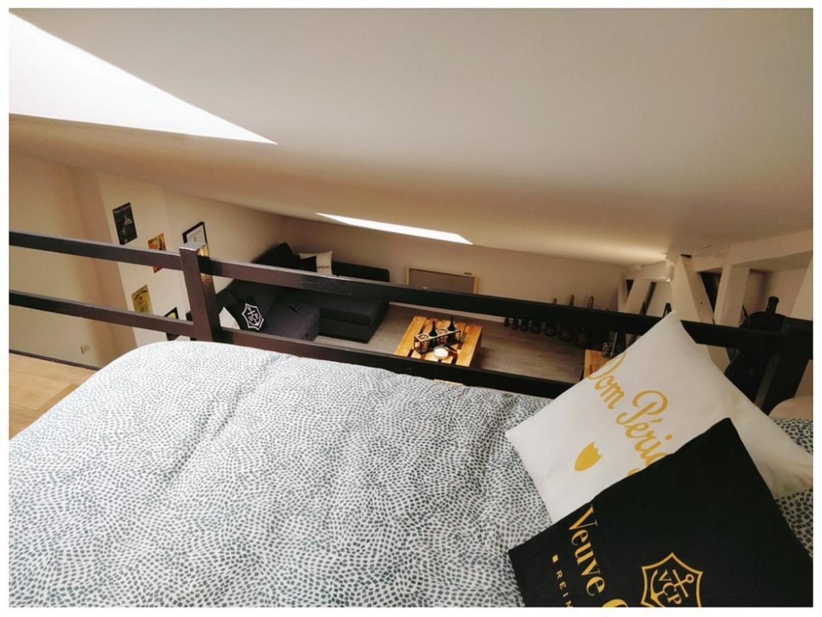 Studio Champagne Apartment แร็งส์ ภายนอก รูปภาพ